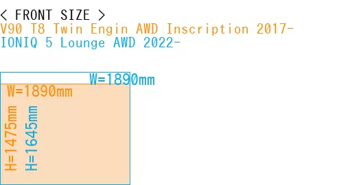 #V90 T8 Twin Engin AWD Inscription 2017- + IONIQ 5 Lounge AWD 2022-